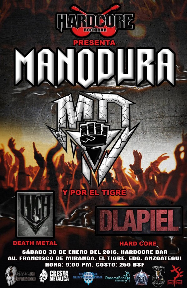 Manodura En El Tigre 30-01-16