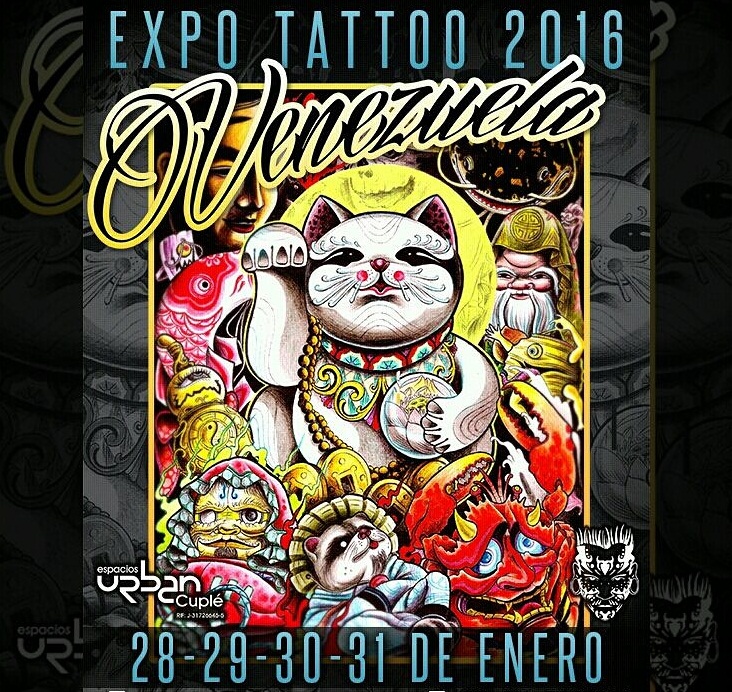 Venezuela Expo Tattoo 2016 Del 28 al 31 de enero… ¡y que ruede la tinta! - Cresta Metalica
