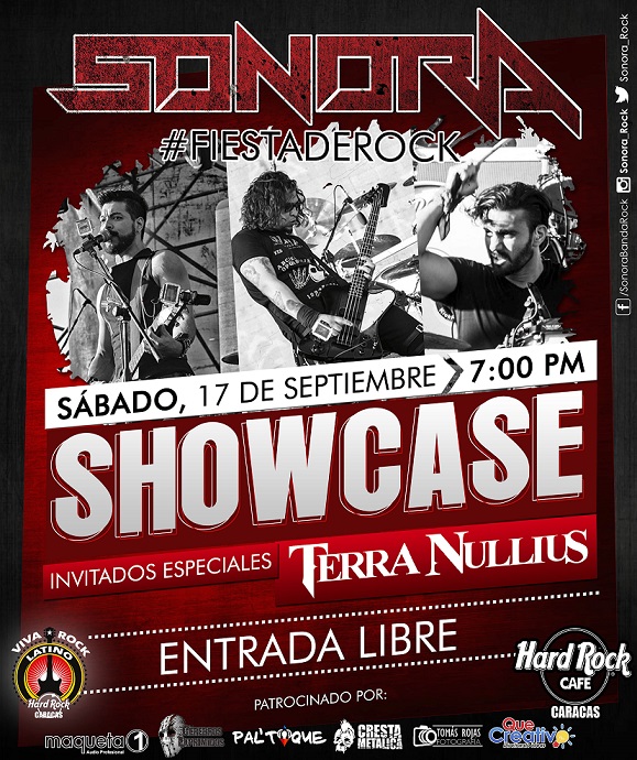 Flyer Showcase Sonora