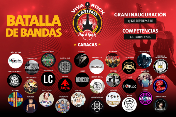 Viva Rock Latino - Hard Rock Cafe Caracas