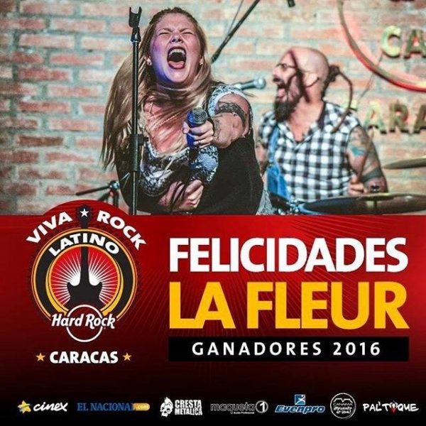 La Fleur - Ganador Viva Rock Latino - Hard Rock Caracas